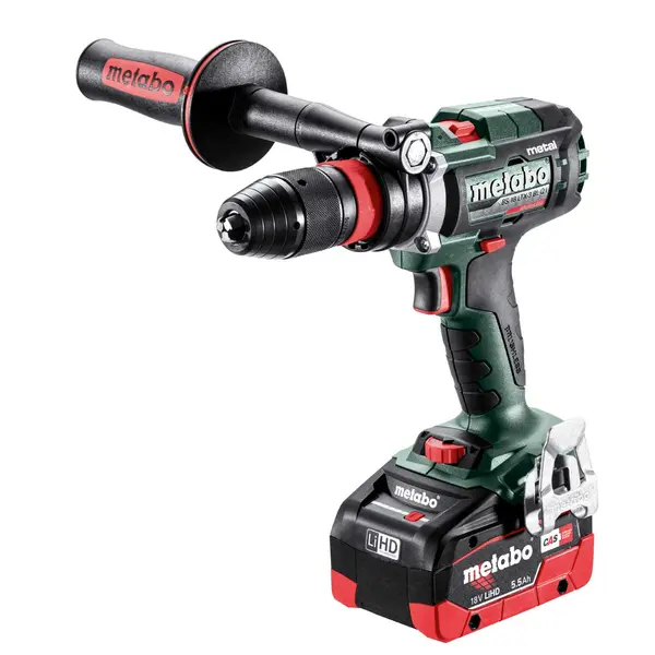 "BUŠILICA-ODVIJAČ AKU BS 18 LTX-3 BL QI METAL 18V 2X5,5AH LIHD; PUNJAČ ASC 145"