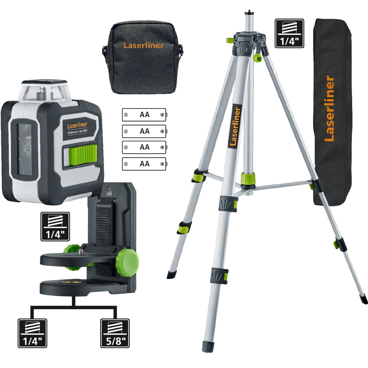 CompactLine-Laser G360 Set - linijski laser