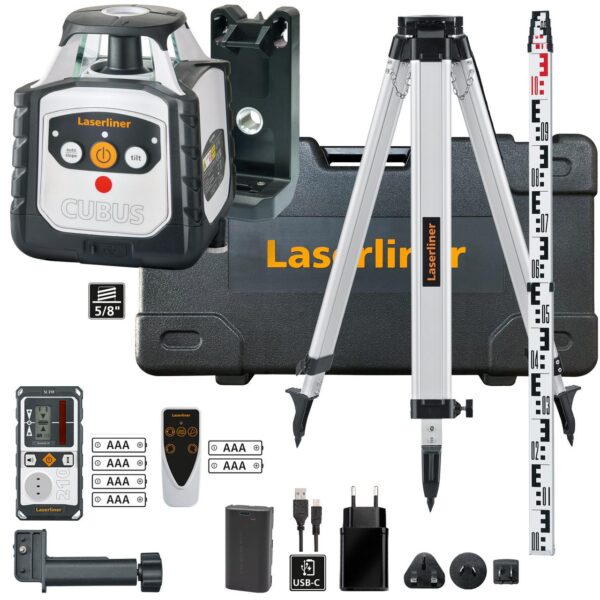 Cubus 210 S Set 150 cm - Rotacijski laserski komplet