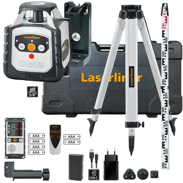 Cubus 210 S Set 150 cm - Rotacijski laserski komplet