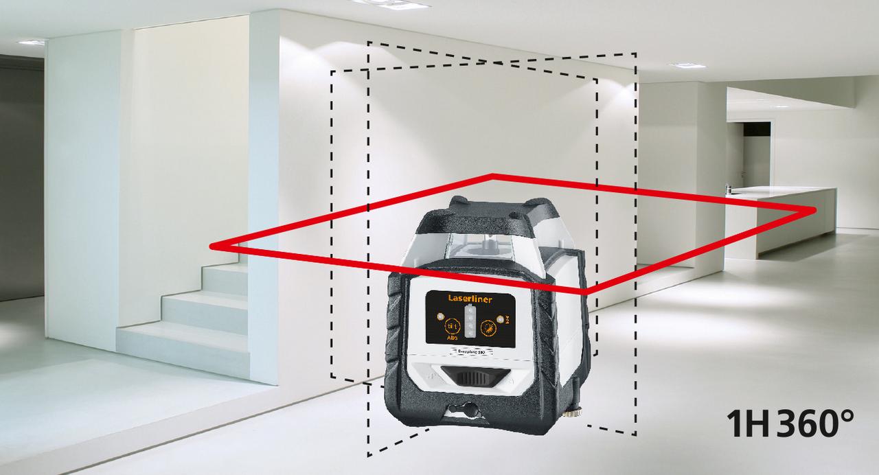 Duraplane 360 Set 175 cm - 360°-hibridni laser