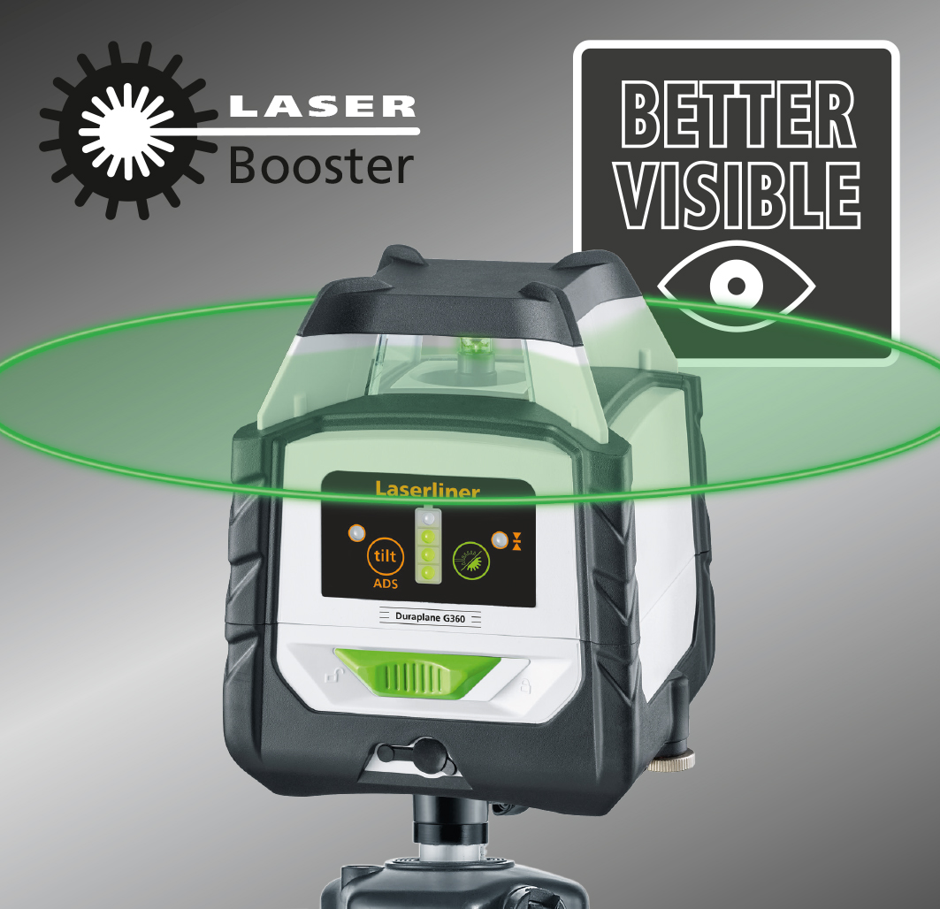 Duraplane G360 RX - 360° hibridni laser