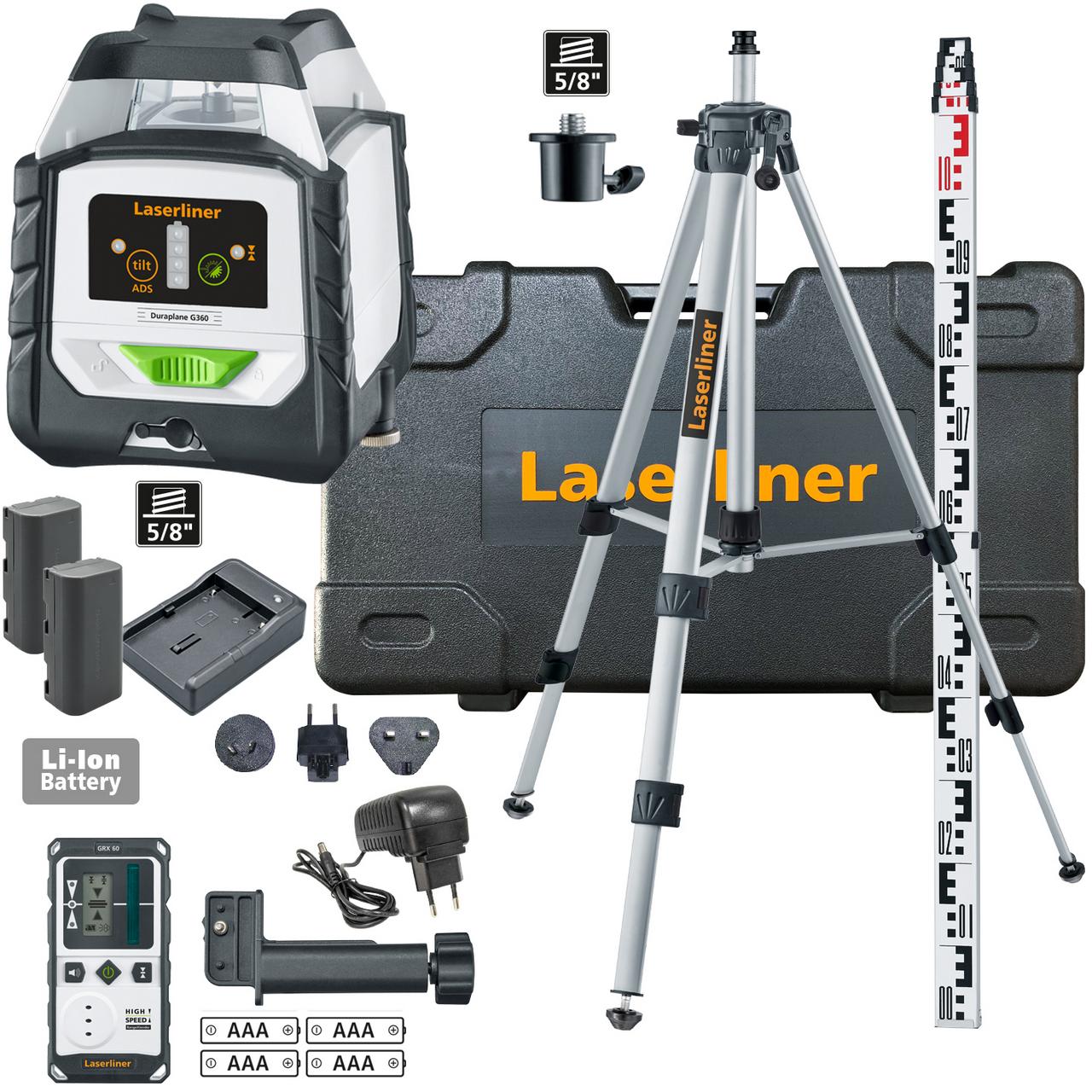 Duraplane G360 Set 175cm - 360° hibridni laser