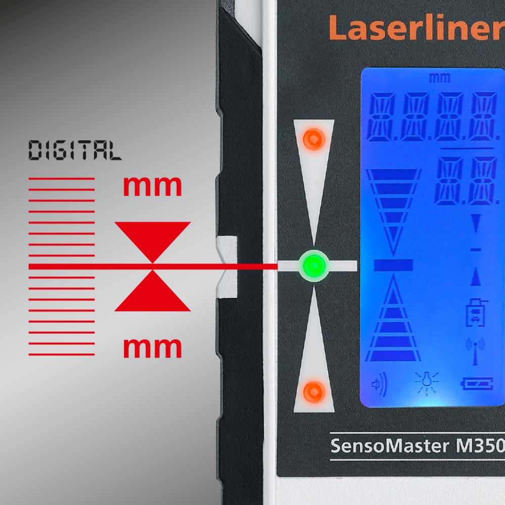 LL-053.00.09-1 LASER ROTACIJSKI Quadrum M350 S SET 1 FL/  + Stativ P 175 cm+ FL crveni štap