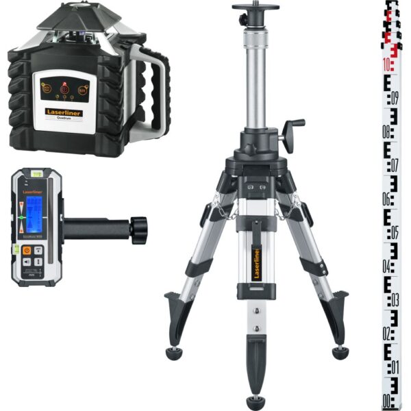 LL-053.00.09-2 LASER ROTACIJSKI Quadrum M350 S SET 1 LT/ + Stativ P 175 cm+LT štap 5m