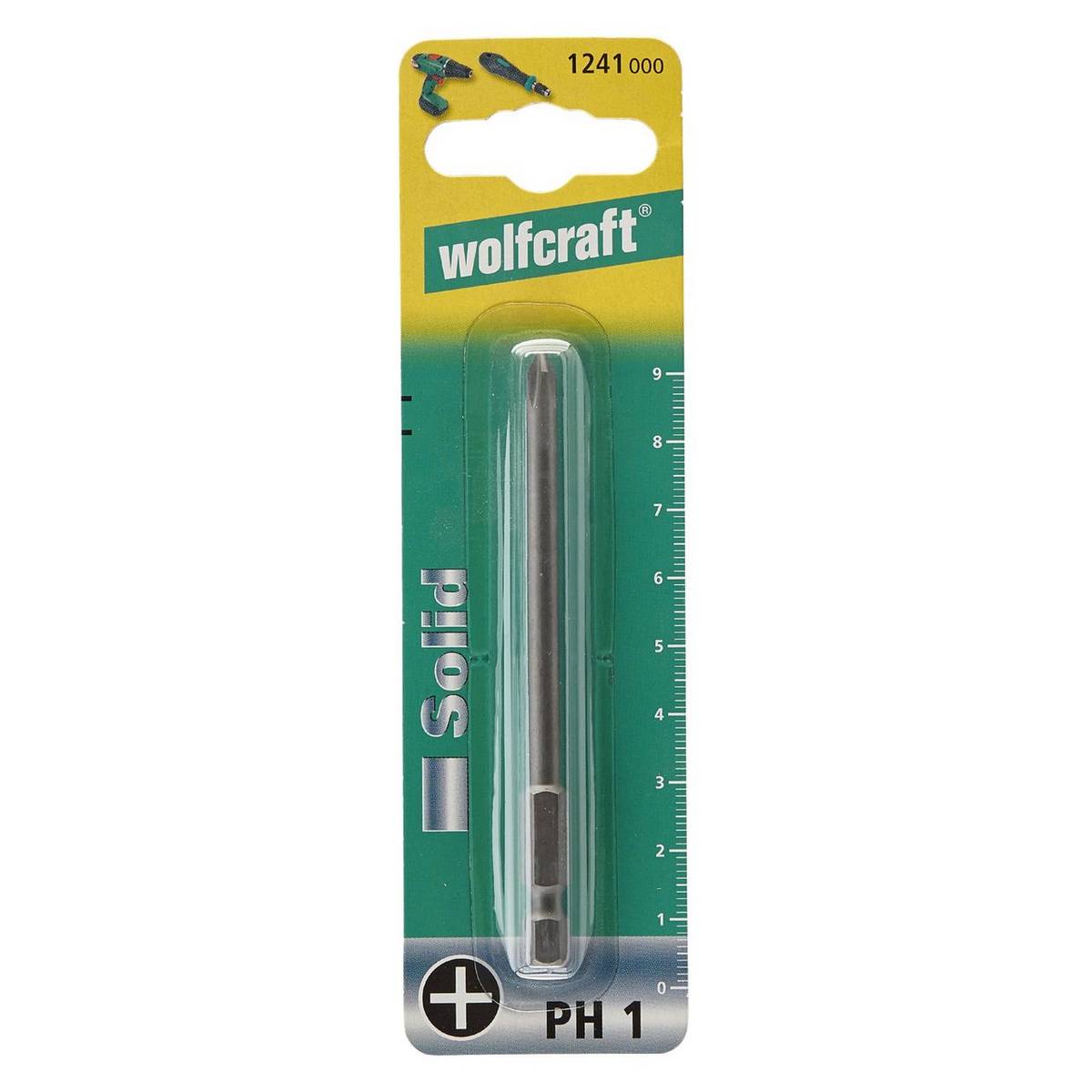 WOLFCRAFT solid bit nastavci, iznimno dugački, križni prorez (PH)