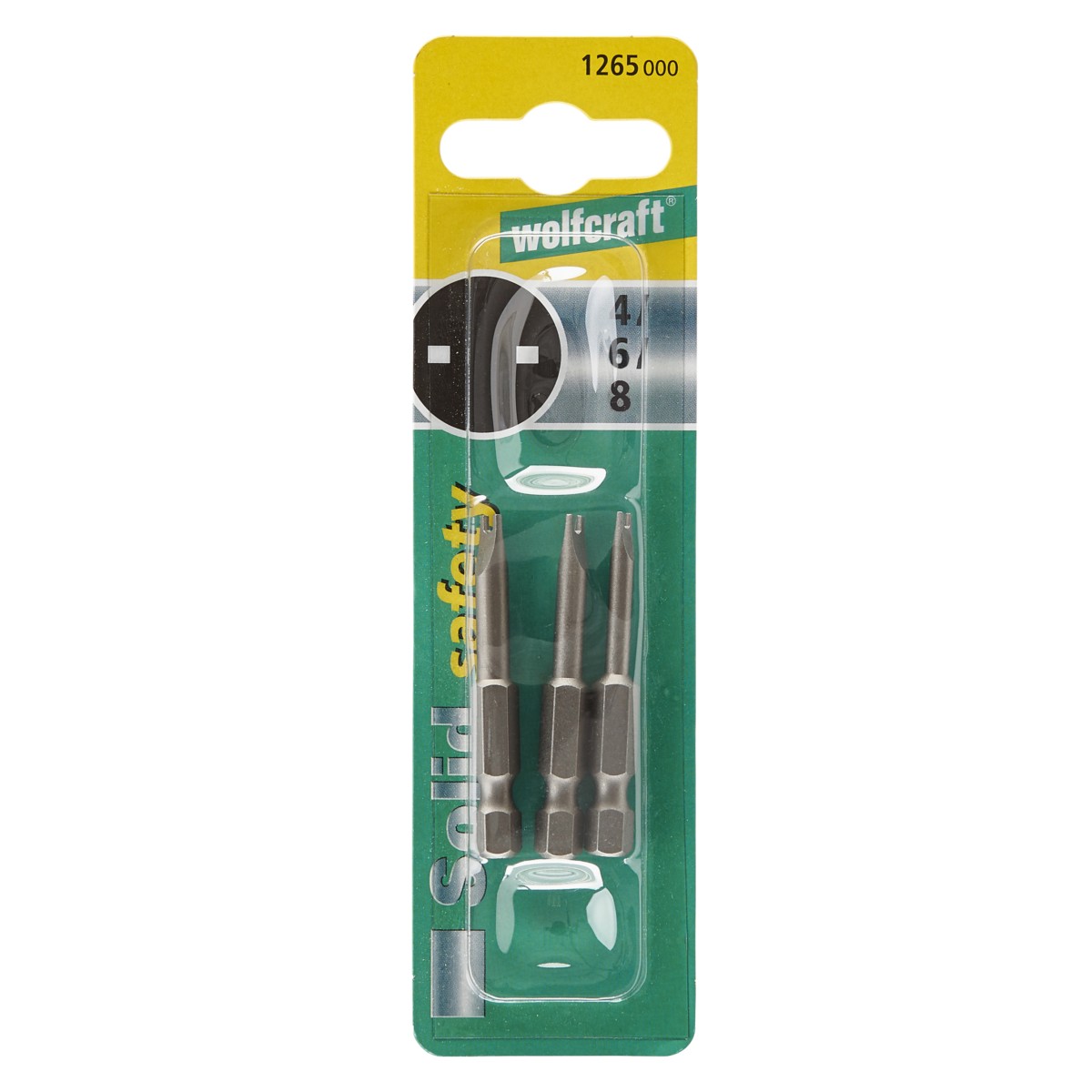 WOLFCRAFT komplet oštrica odvijača Solid safety, Spanner