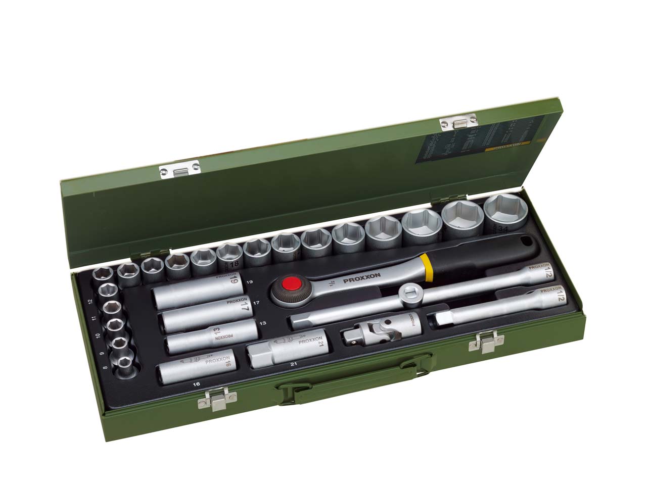 GRT. NASADNIH KLJUČEVA 1/2'' 8-34 mm/ 29 kom.