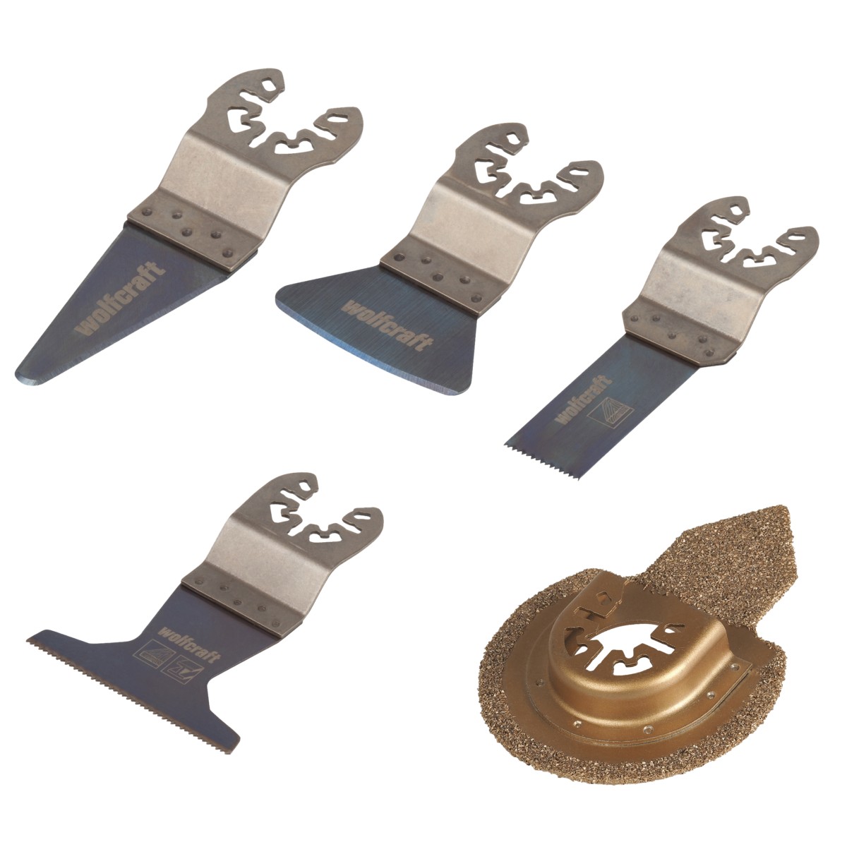 WOLFCRAFT početnički komplet za vibracijske pile „PRO? 5-dij., univerzalni element za prihvat