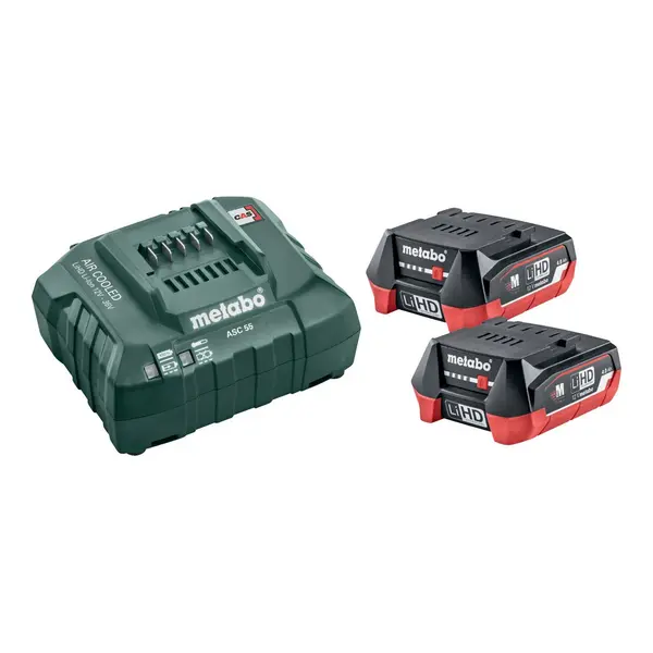 MET6.85301.000 BATERIJA 12V BASIC SET x4,0 Ah LiHD plus PUNJAČ